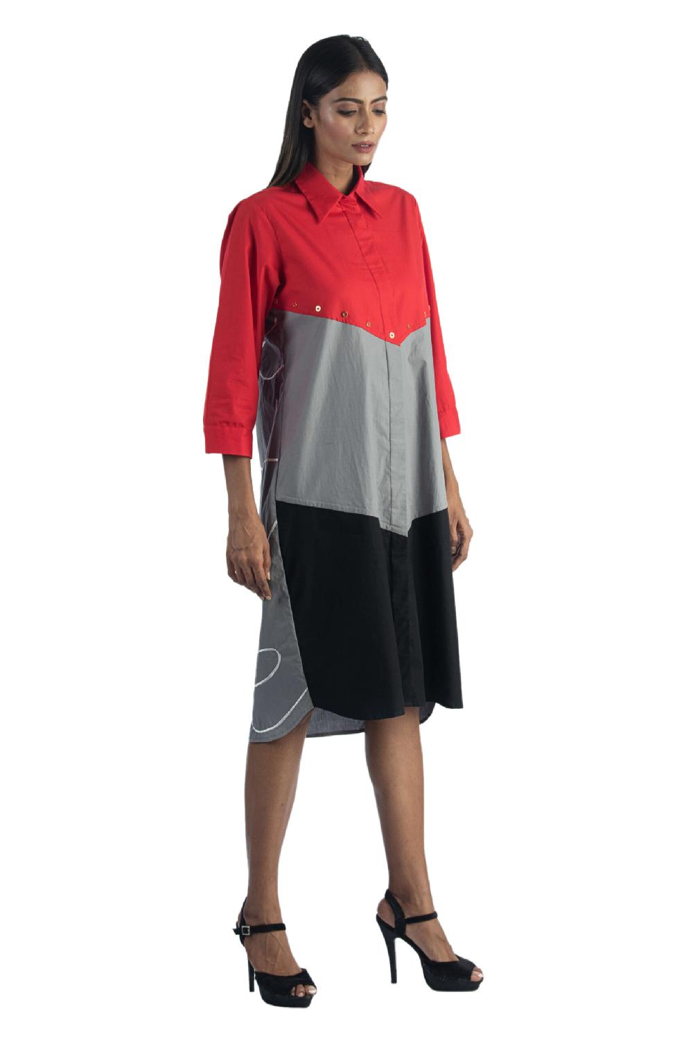 Studio Moda The V-Graffiti Dress