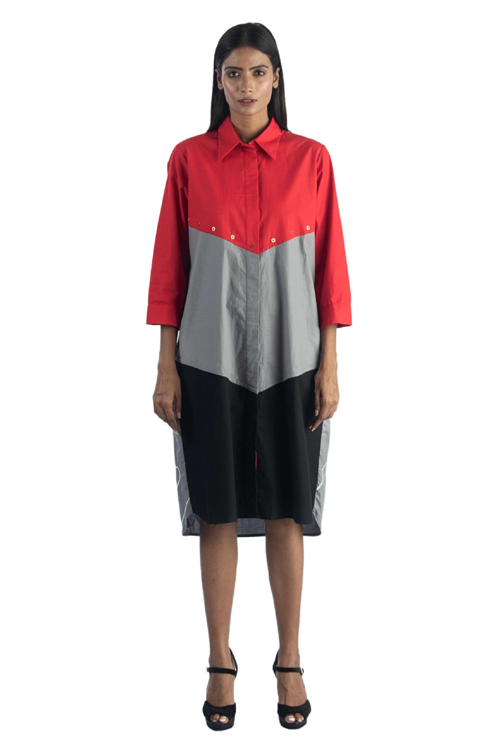 studio moda The V-Graffiti Dress