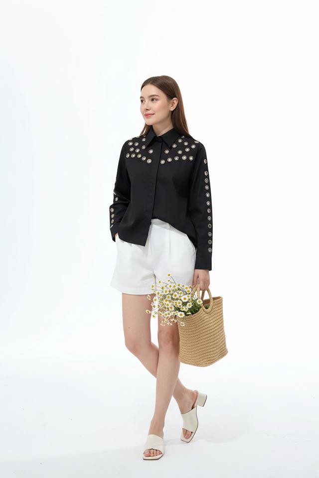 studio moda V-Yoke Shirt