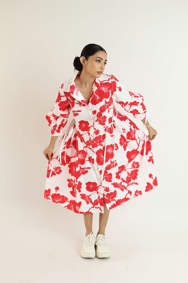 Studio Moda Waist Gathered Dress