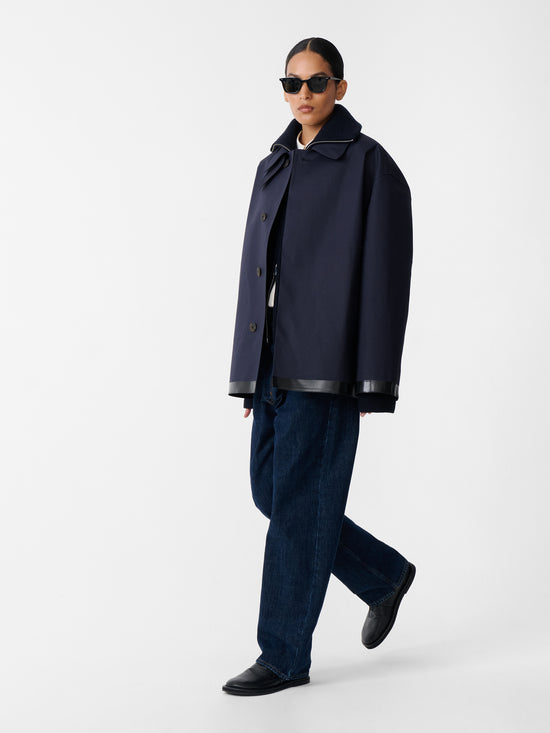 studio nicholson SN x Mackintosh Teviot Short Mac Coat