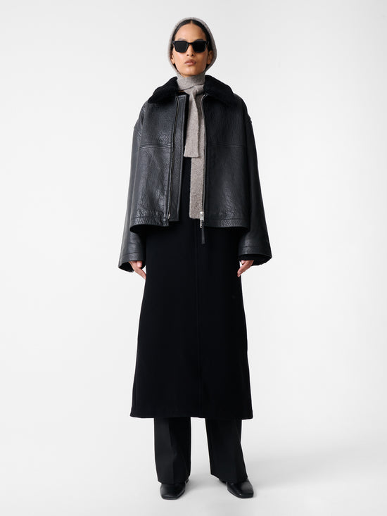 studio nicholson Erie Leather Jacket