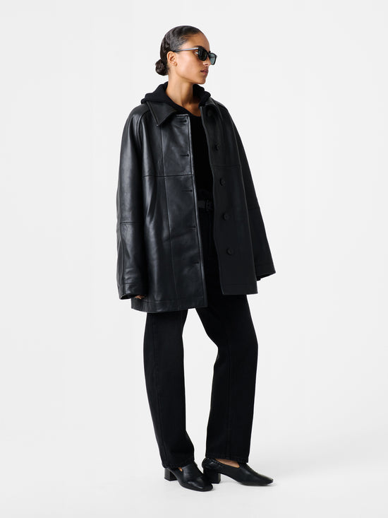 Studio Nicholson Ridger Leather Coat