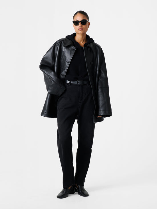 studio nicholson Ridger Leather Coat