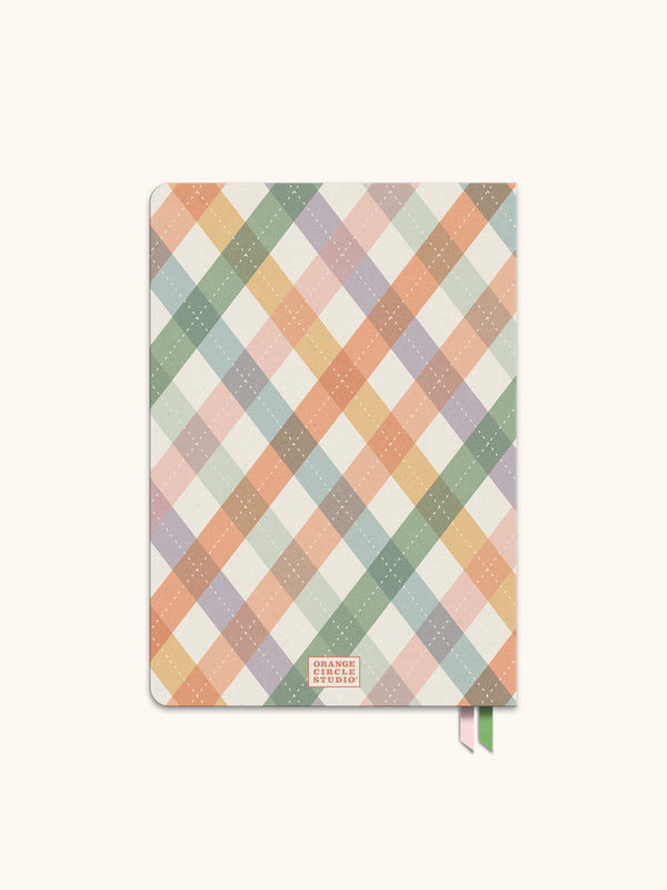 Studio Oh 2026 As If Argyle Clara Clothbound Planner