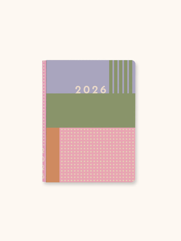 studio oh 2026 Color Block Good Day Monthly Planner