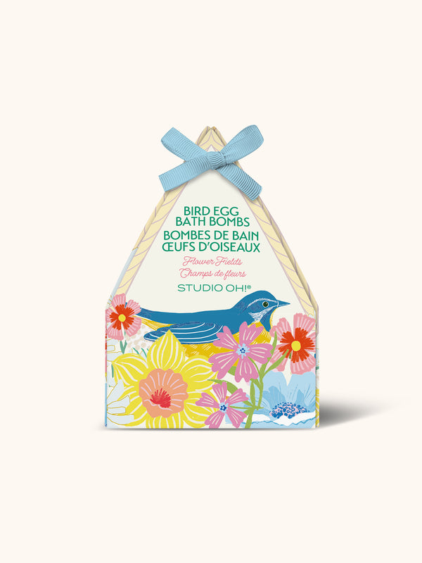 studio oh Best Mom Ever Flowers Bird Egg Bath Bombs