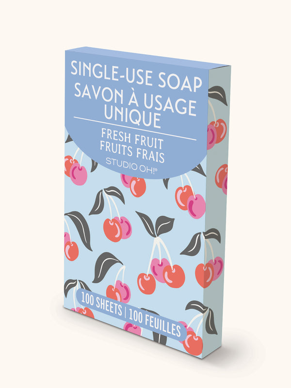 Studio Oh Birds In The Cherry Tree Single-Use Soap Sheets
