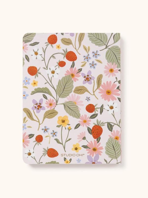 Studio Oh Blossoming Berries Medium Coptic-Bound Journal