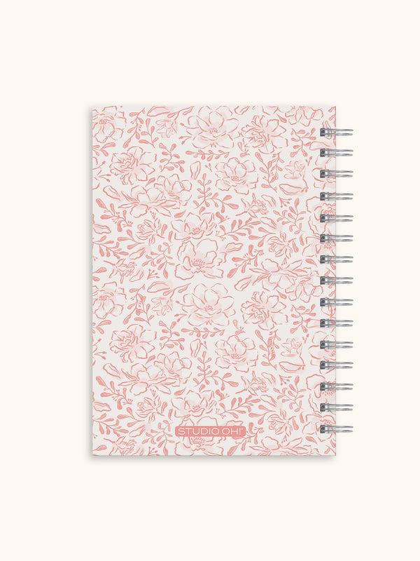 Studio Oh Blushing Blooms Oliver Notebook With Pen Pocket