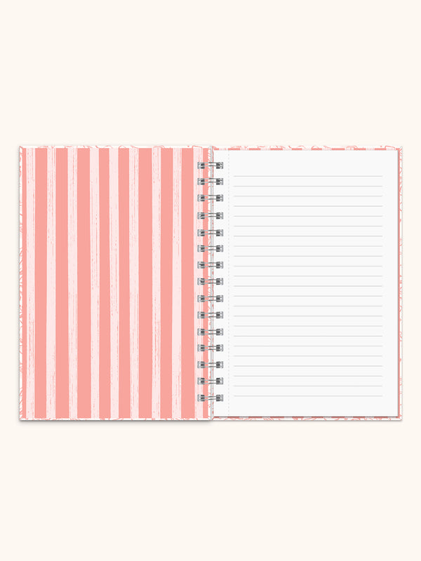 Studio Oh Blushing Blooms Oliver Notebook With Pen Pocket