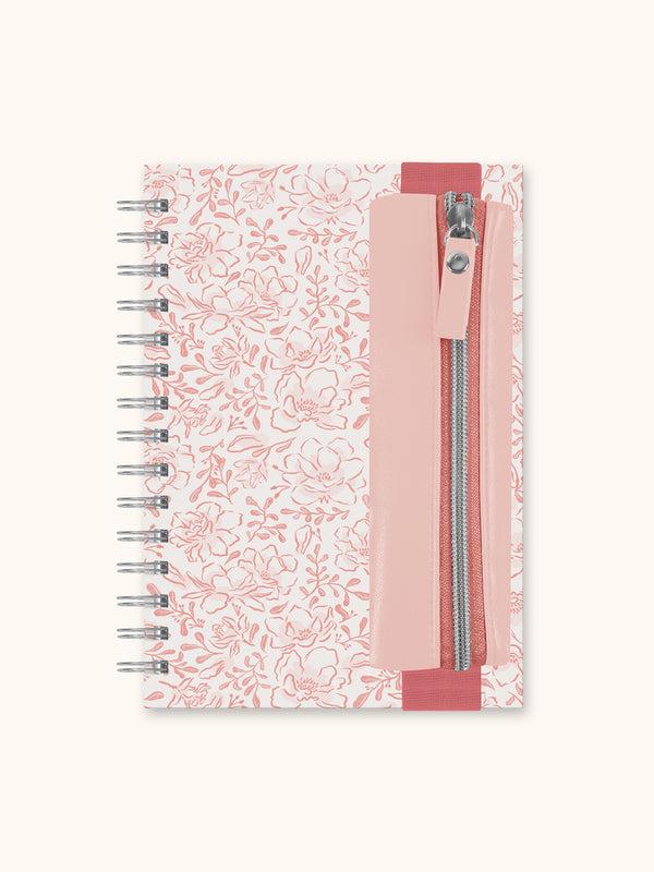 studio oh Blushing Blooms Oliver Notebook with Pen Pocket