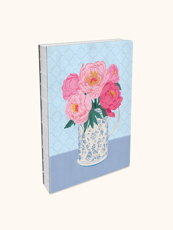 Studio Oh Bouquet On Blue Medium Deconstructed Journal