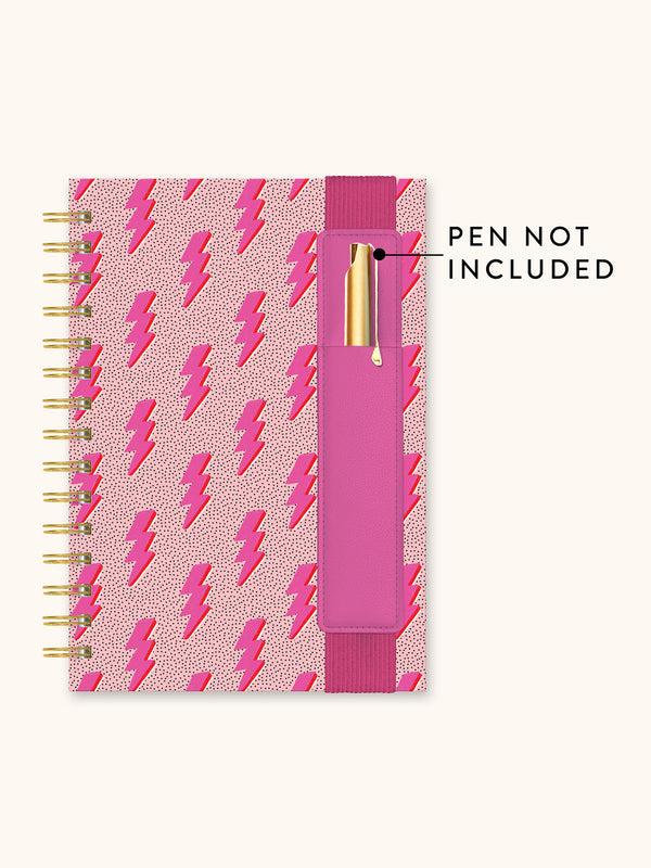 Studio Oh Charged Up Oliver Notebook With Pen Pocket