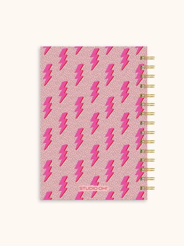 Studio Oh Charged Up Oliver Notebook With Pen Pocket