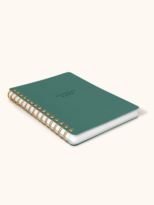 Studio Oh Current Mood (Hunter Green) Agatha Notebook