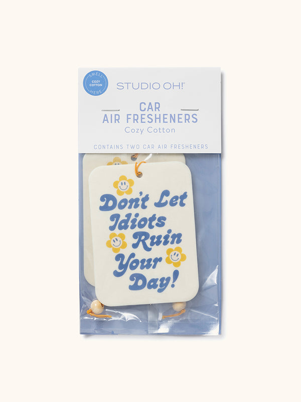 Studio Oh Don't Let It Ruin Your Day Car Air Freshener