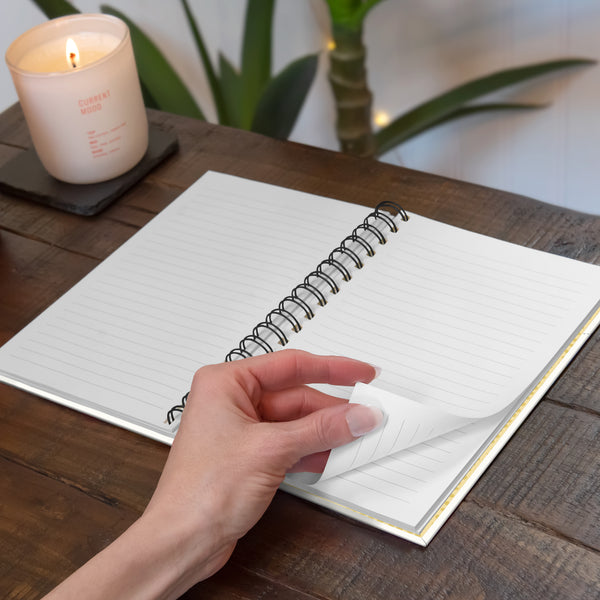 Studio Oh Don't Worry Bee Happy Medium Spiral Notebook