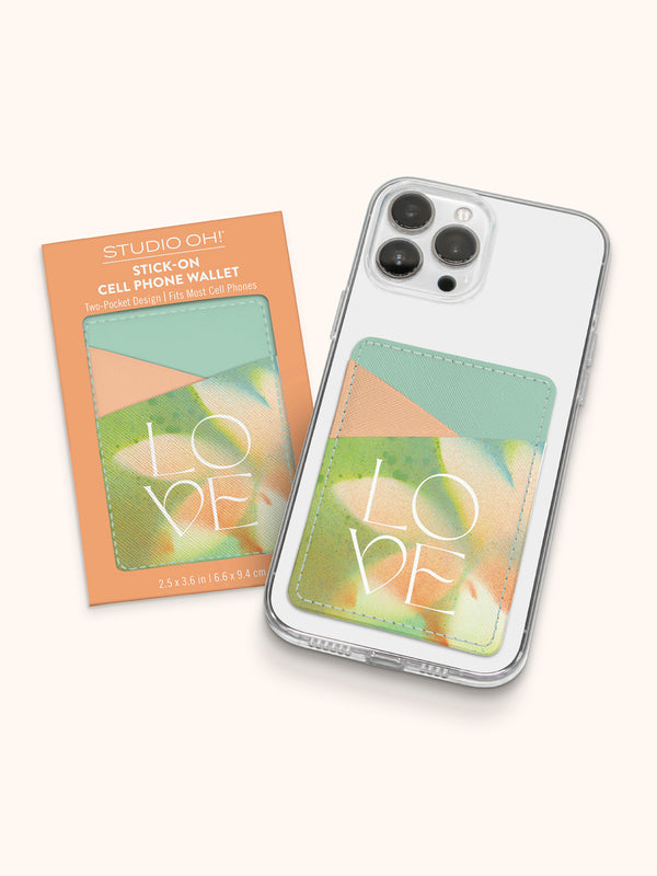 Studio Oh Dreamy Afternoon Stick-On Cell Phone Wallet