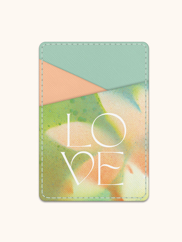 studio oh Dreamy Afternoon Stick-On Cell Phone Wallet