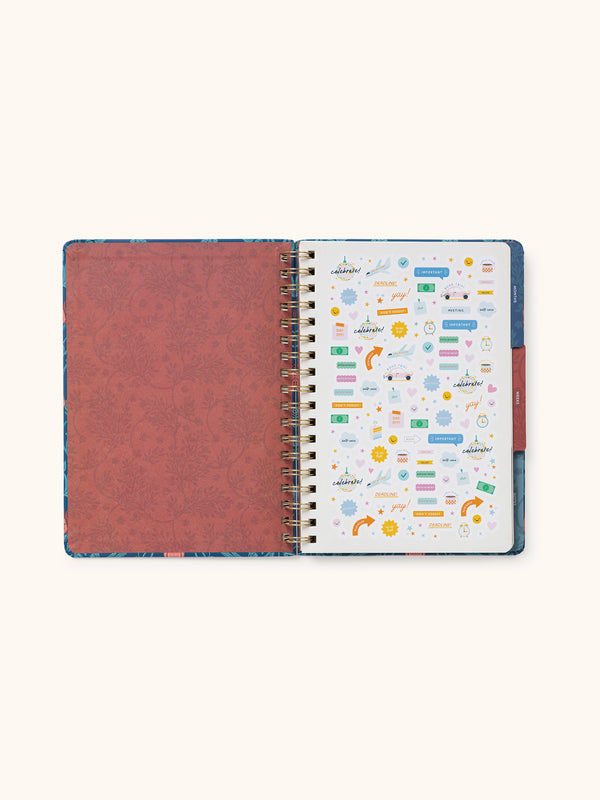 Studio Oh Garden Renaissance Undated Tri-Tab Planner