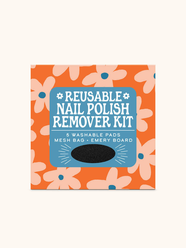 studio oh Glow Up Daisies Reusable Nail Polish Remover Kit