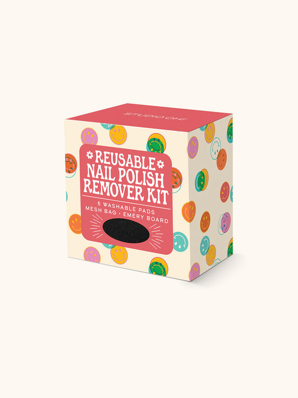 Studio Oh Happy Vibes Reusable Nail Polish Remover Kit