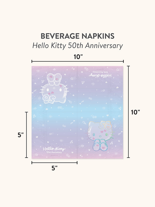 Studio Oh Hello Kitty 50th Anniversary Beverage Napkins