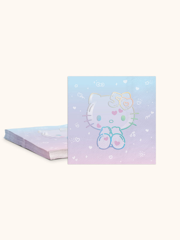 studio oh Hello Kitty 50th Anniversary Beverage Napkins