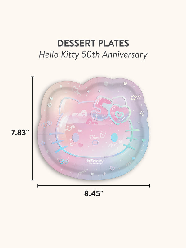 Studio Oh Hello Kitty 50th Anniversary Dessert Plates