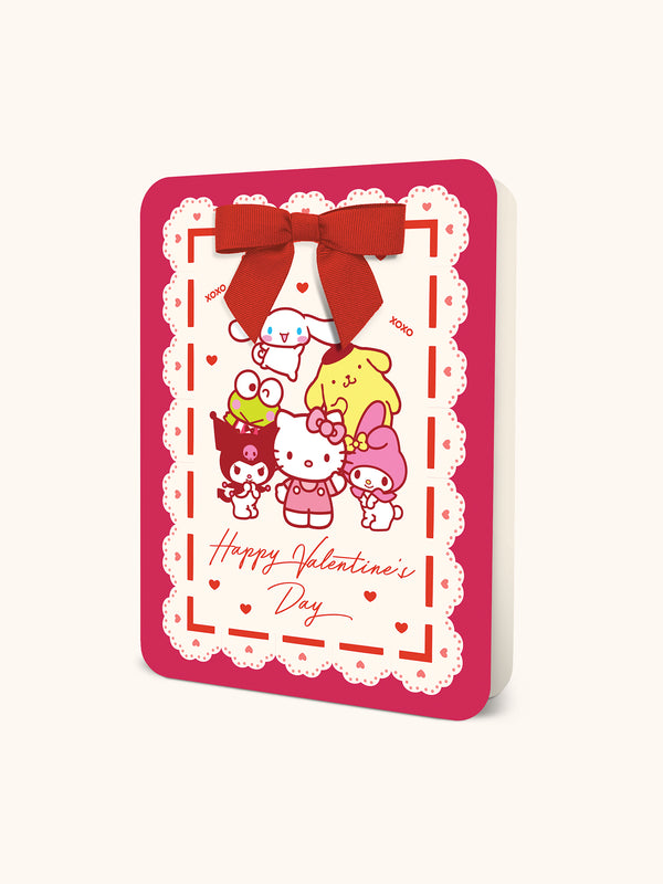 studio oh Hello Kitty and Friends Happy Valentine's Deluxe Greeting Card