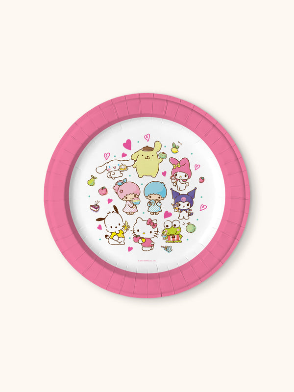 studio oh Hello Kitty and Friends My Favorite Flavor Dessert Plates