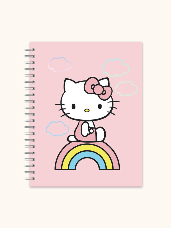 studio oh Hello Kitty Classic Pink Extra Large Spiral Notebook
