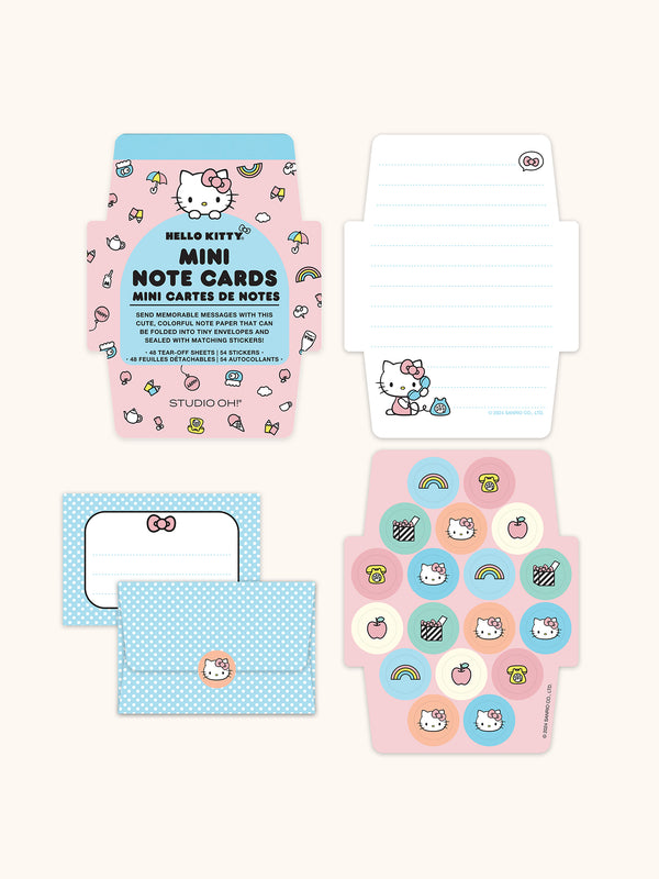 Studio Oh Hello Kitty Classic Pink Mini Memo With Stickers