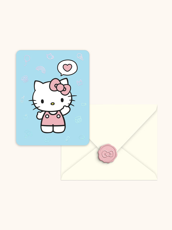 Studio Oh Hello Kitty Classic Pink Studio Note Cards With Wax Seals