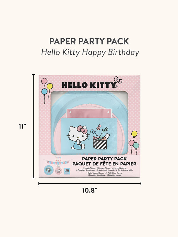 Studio Oh Hello Kitty Happy Birthday Paper Party Pack