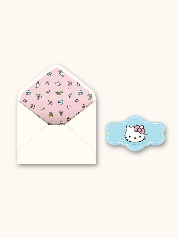 Studio Oh Hello Kitty Just Saying Hello Deluxe Greeting Card