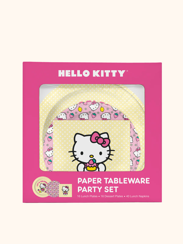 studio oh Hello Kitty Strawberry Lemonade Paper Party Pack