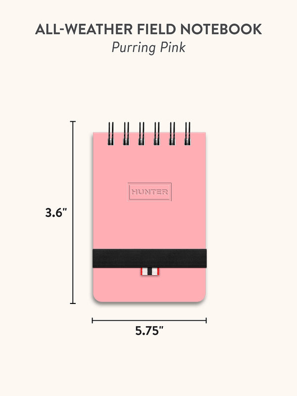 Studio Oh Hunter Purring Pink All-Weather Field Book