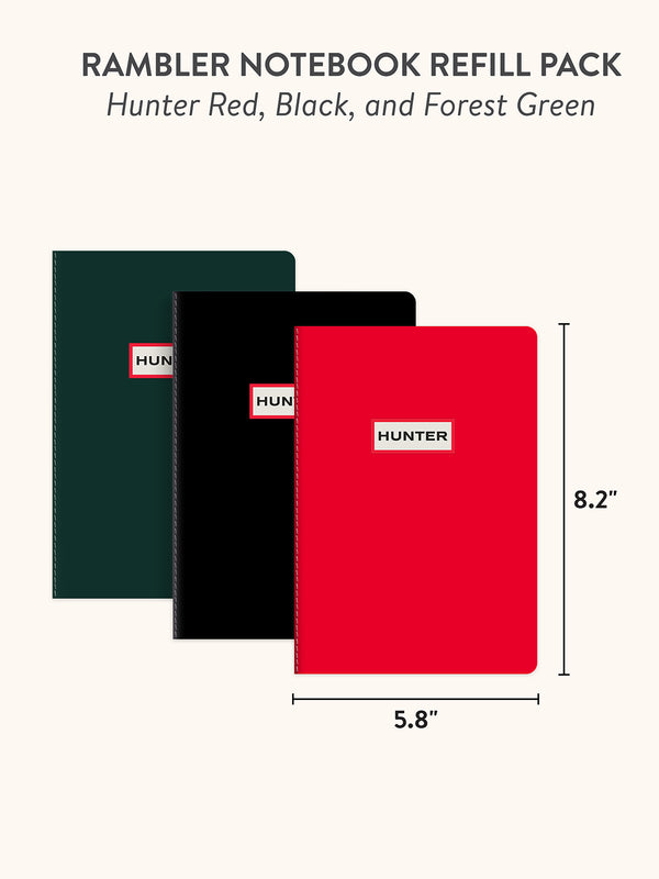 Studio Oh Hunter Variety Rambler Notebook Refill 3-Pack