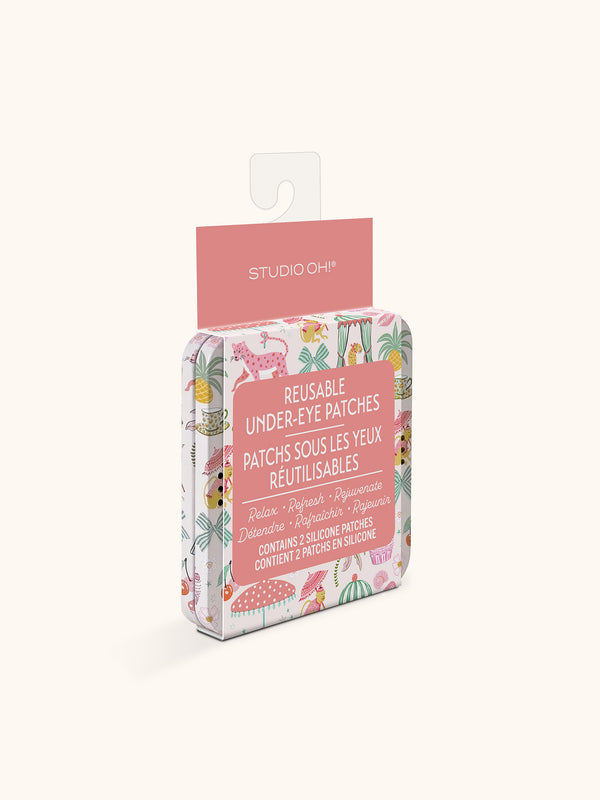 Studio Oh Leopard On Parade Reusable Under-Eye Patches