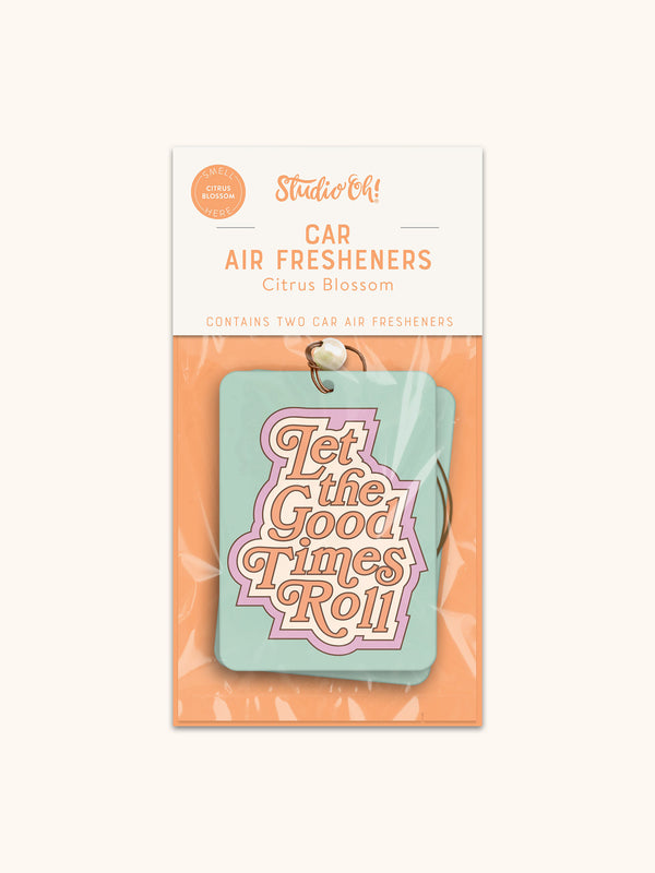 Studio Oh Let The Good Times Roll Car Air Freshener