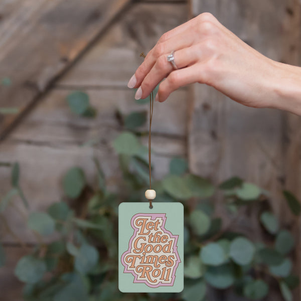 Studio Oh Let The Good Times Roll Car Air Freshener