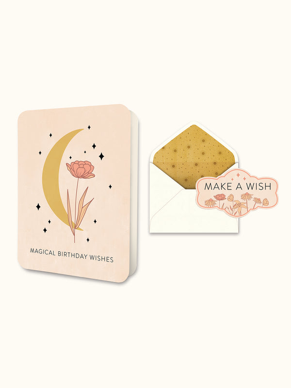 studio oh Magical Birthday Wishes Deluxe Greeting Card