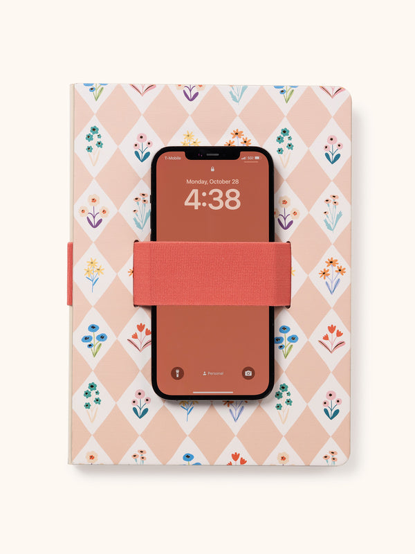 Studio Oh Meadow Lane Casey Notebook With Phone Loop