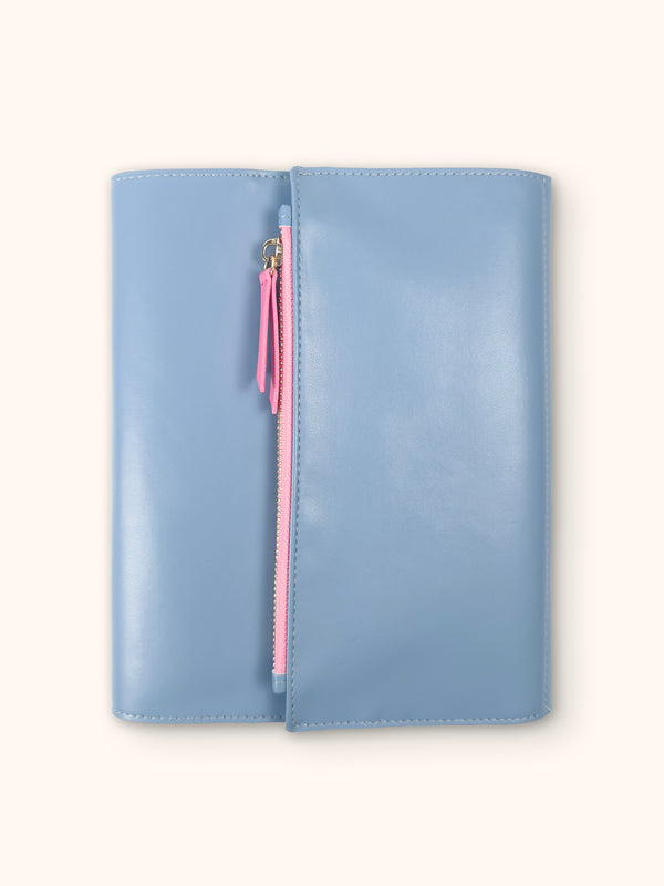studio oh Periwinkle & Pink Keri Notebook and Organizer