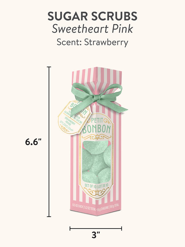 Studio Oh Petit Bon Bon Sweetheart Pink Sugar Scrub