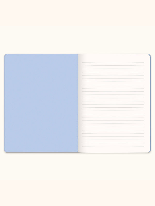 Studio Oh Pink Stripes Casey Notebook With Phone Loop