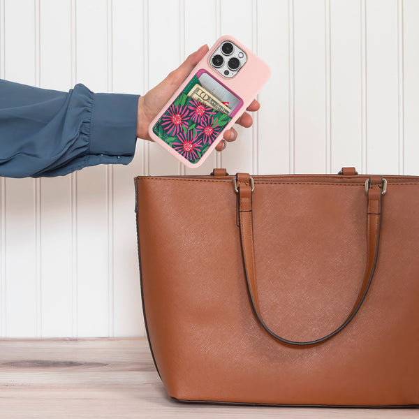 Studio Oh Poppin' With Ice Stick-On Cell Phone Wallet