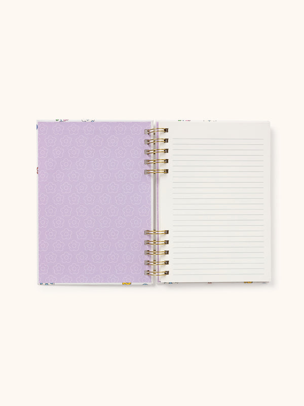 Studio Oh Pretty Posies Harper Split-Spiral Notebook & Pen Set